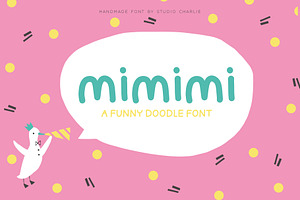 Mimimi - A Funny Doodle Font