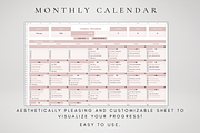 Editable Excel Monthly Task List, a Templates & Theme by BRANDcontent (Thumbnail 3 of 8)