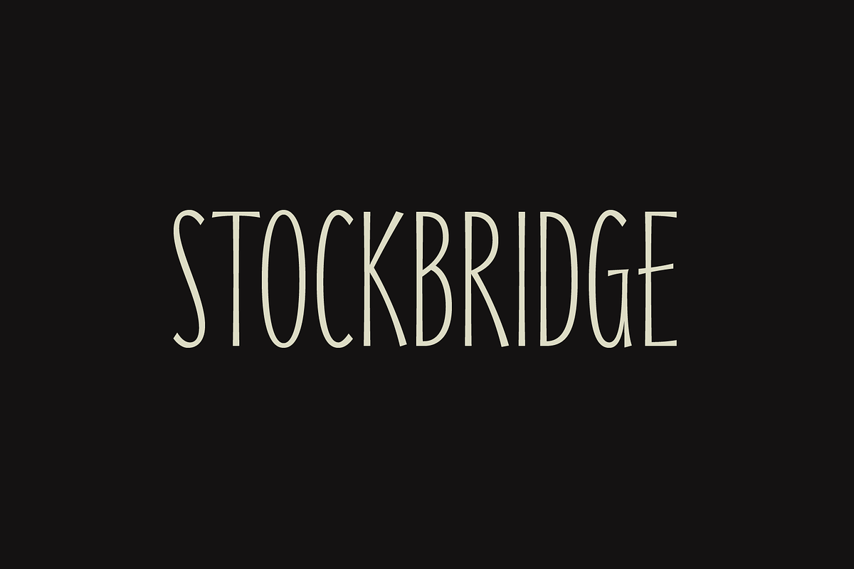 Stockbridge Display Serif, a Serif Font by Colt Type Co (Photo 1 of 5)