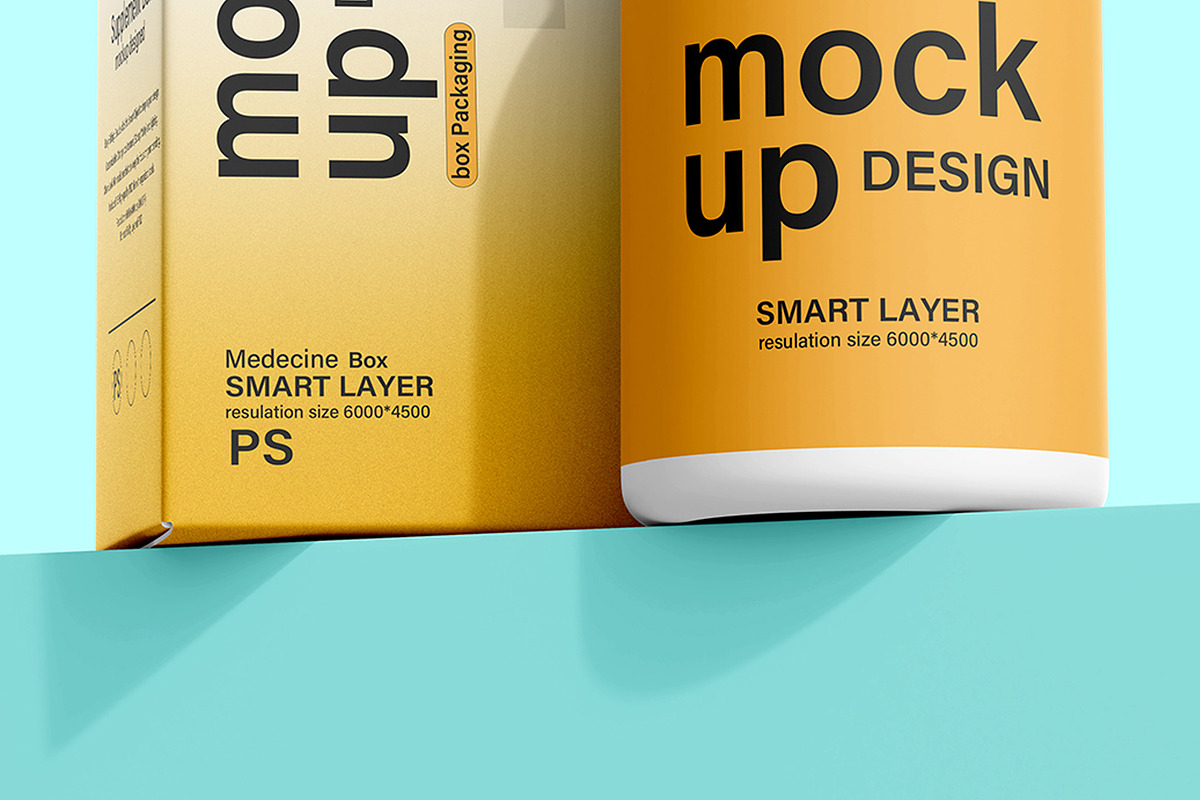 Supplement Bottle Mockup Bundle, a Packaging Mockup by pixelmock (Photo 22 of 35)