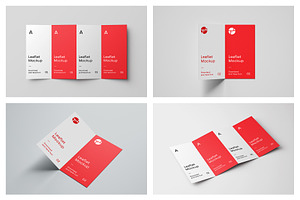 Brochure Mockups - Stationery Mockup