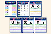 Uppercase & Lowercase Letter Book, a Stationery Template by Shumaya (Thumbnail 3 of 5)