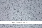 Waterdrops overlays, an Object Graphic by ArtuscoDesign (Thumbnail 1 of 3)