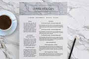 Marble CV / Resume Template / M, a Resume Template by Showy68 Template (Thumbnail 2 of 3)