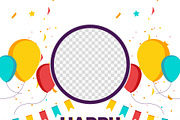 Happy birthday design, a Graphic by Sashamim22 (Thumbnail 3 of 3)