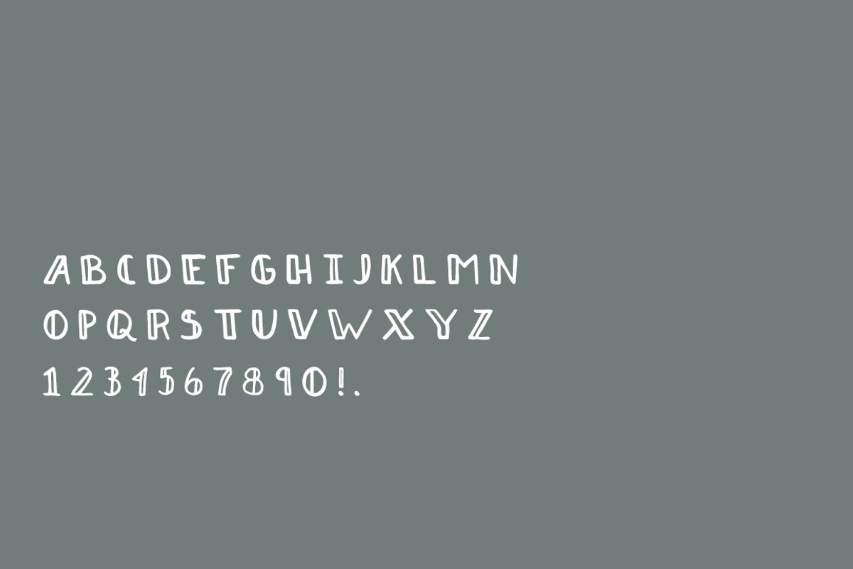 Unprepared - Hand Lettered Font preview 4