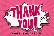 Moon Starlaa Font, a Handwritten Font by Mabhal Studio (Thumbnail 9 of 9)