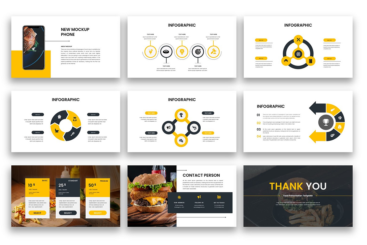 Snigur– Food Keynote Template, a Presentation Template by kreatifreya (Photo 3 of 5)