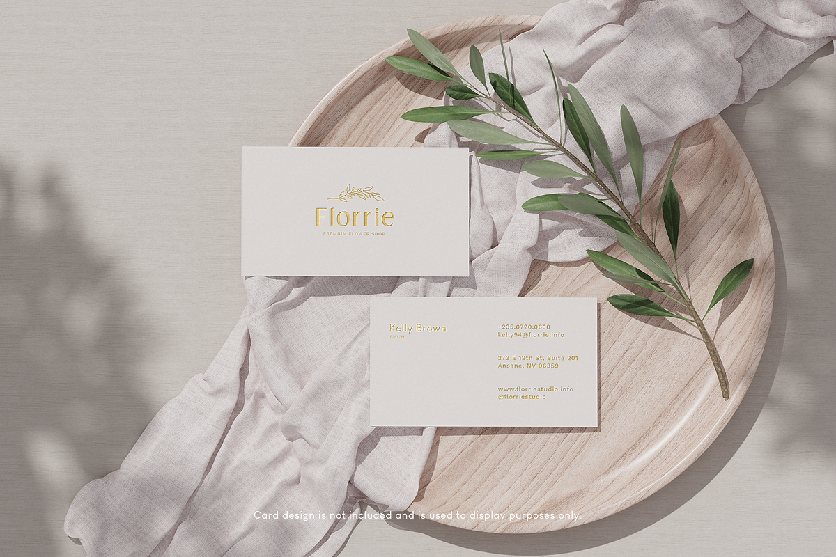 Business Card Mockups, a Print Template by Lelu Art Design (Photo 11 of 12)