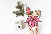 Christmas Gnomes clipart Procreate, a Decorative Illustration by ElladesignCo (Thumbnail 5 of 7)