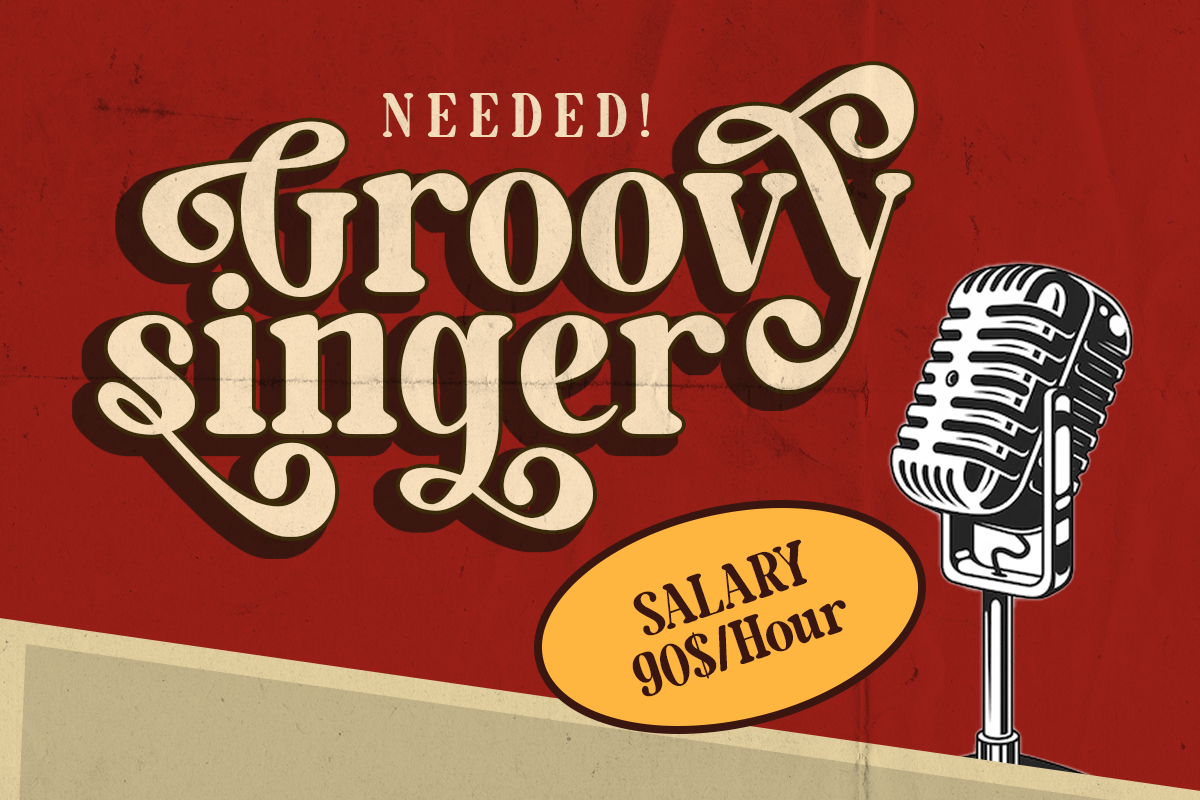 Mocha Brown - Unique Retro Font, a Serif Font by Say Studio (Photo 3 of 12)