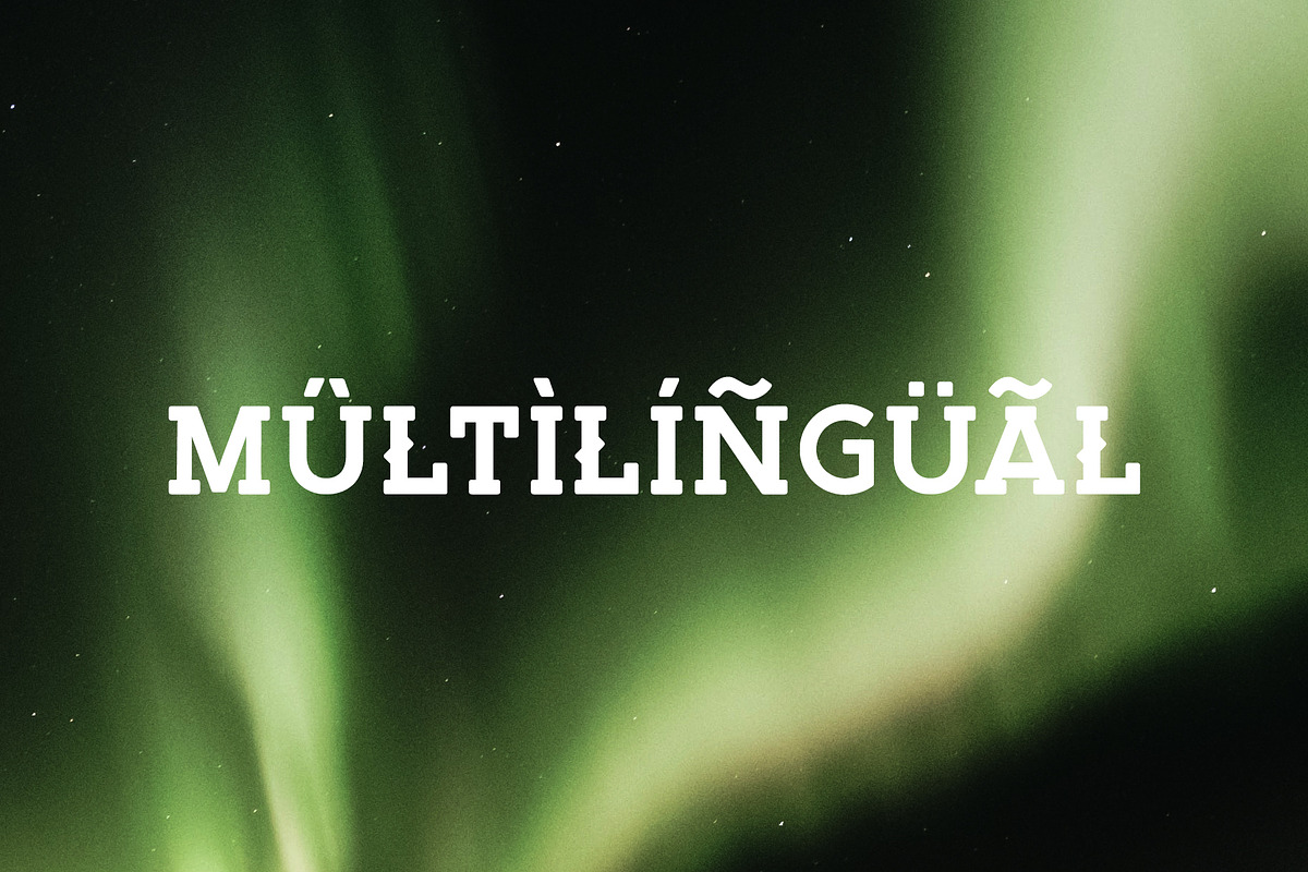 Northern Lights Font preview 4