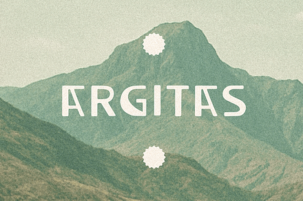 Argitas Font, a Handwritten Font by James Coffman Design
