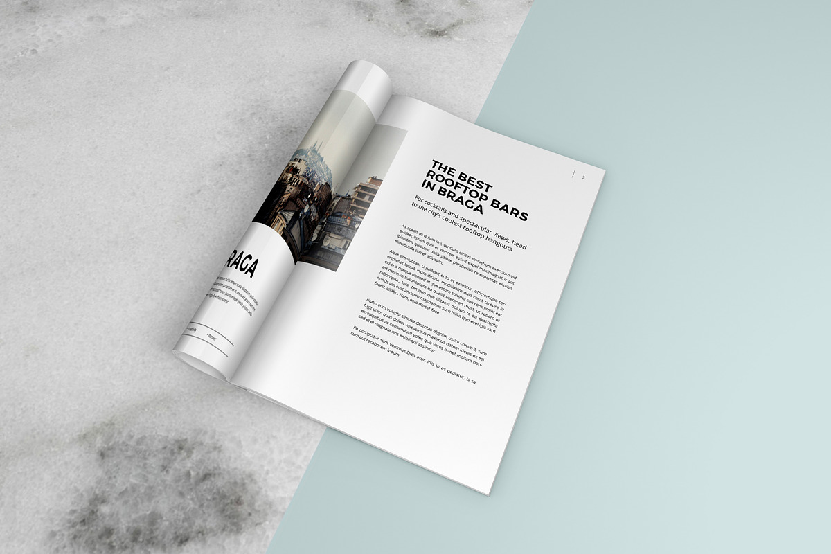 Brochure / Magazine Mockups, a Print Template by Craftmaster (Photo 5 of 10)