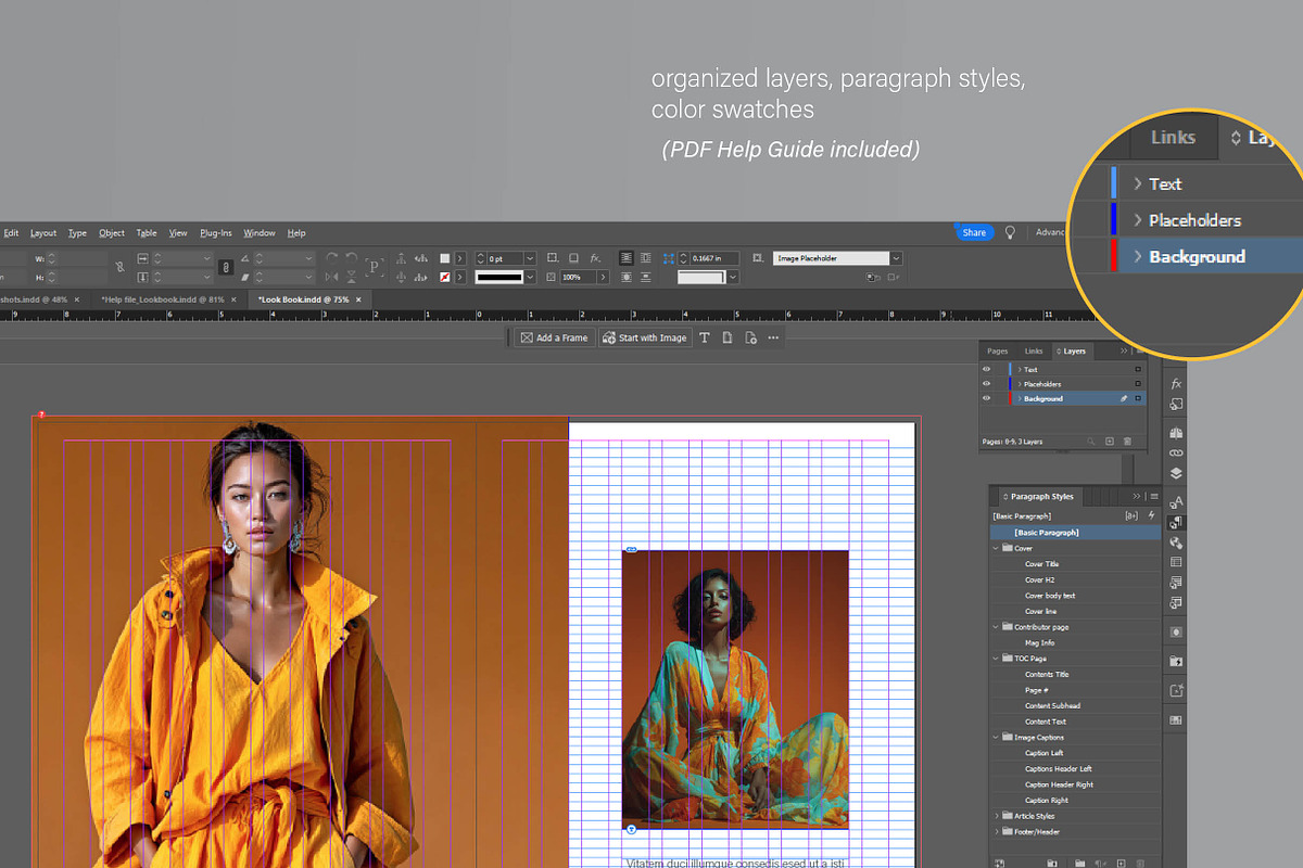 Lookbook Template, Fashion Editorial, a Brochure Template by R-studio (Photo 3 of 9)