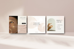 CANVA / Skin Care Social Media Pack