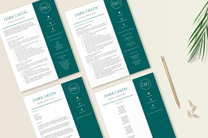 Modern Resume Template MS Word