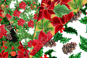 Christmas Wreaths Clip Art