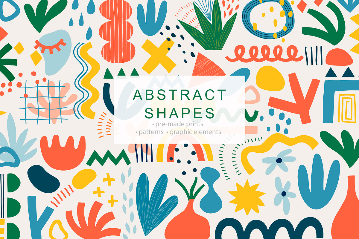 Abstract & Floral Shapes, an Illustration by Aviani (Photo 1 of 13)