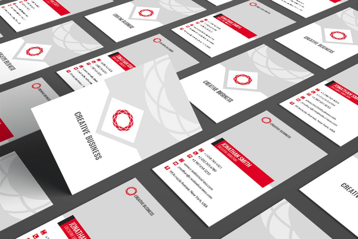 Modern Business Card Template SE336, a Business Card Template by annozio (Photo 4 of 4)