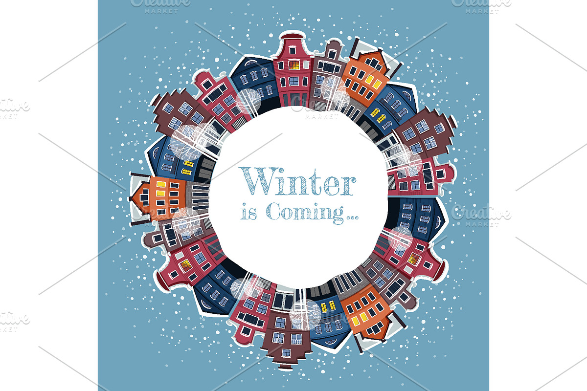 Winter Activities Vector Set, a Seasonal Illustration by Zonda (Photo 9 of 13)