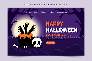 Halloween Design Graphic Set V13