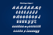 Brighton Avenue – Bold Retro Script, a Script Font by WhymoreArt (Thumbnail 9 of 11)