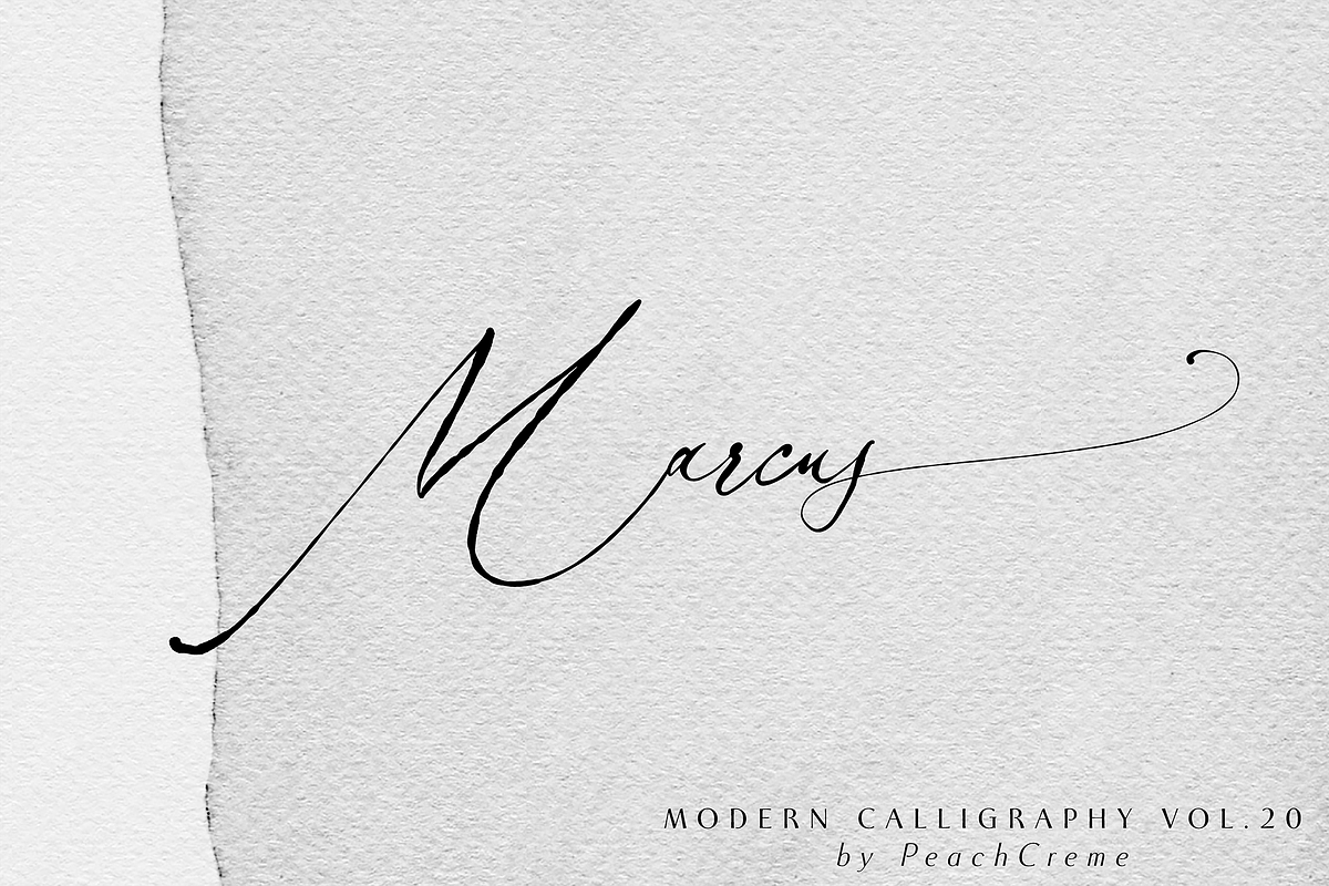 Balzak // Organic Calligraphy, a Script Font by PeachCreme (Photo 10 of 12)