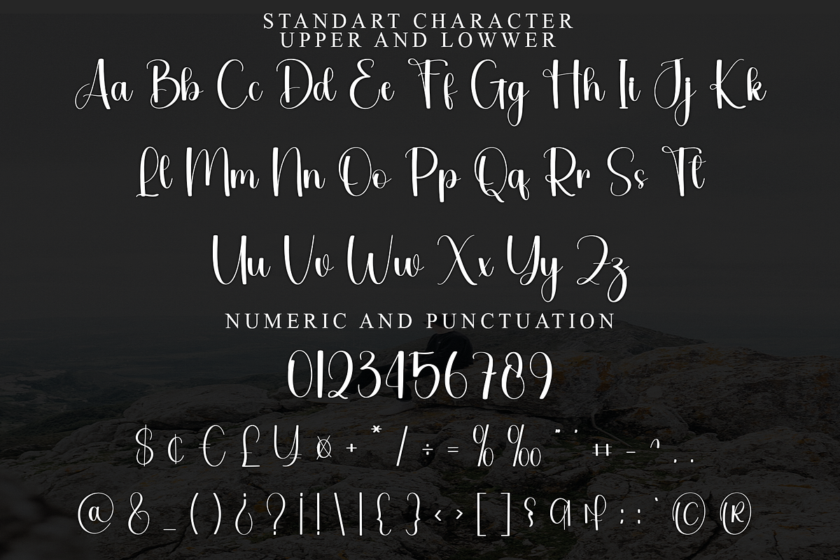 February Rainder, a Handwritten Font by FreshTypeINK (Photo 2 of 8)