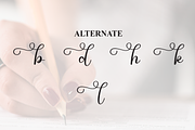 Angela Signature | Script Font, a Handwritten Font by Scratchones (Thumbnail 8 of 9)
