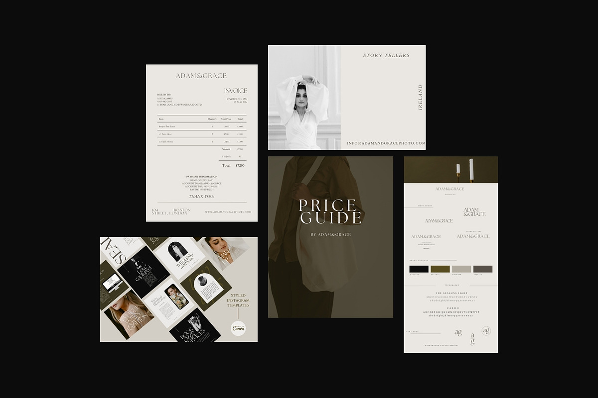 Mini Branding Kit Canva Template, a Branding & Logo Template by Adam and Grace (Photo 15 of 19)
