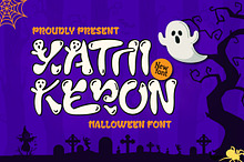 Xathi Keron - Halloweeen Font