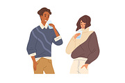 People drinking water set, a Person Illustration by Good Studio (Thumbnail 5 of 8)