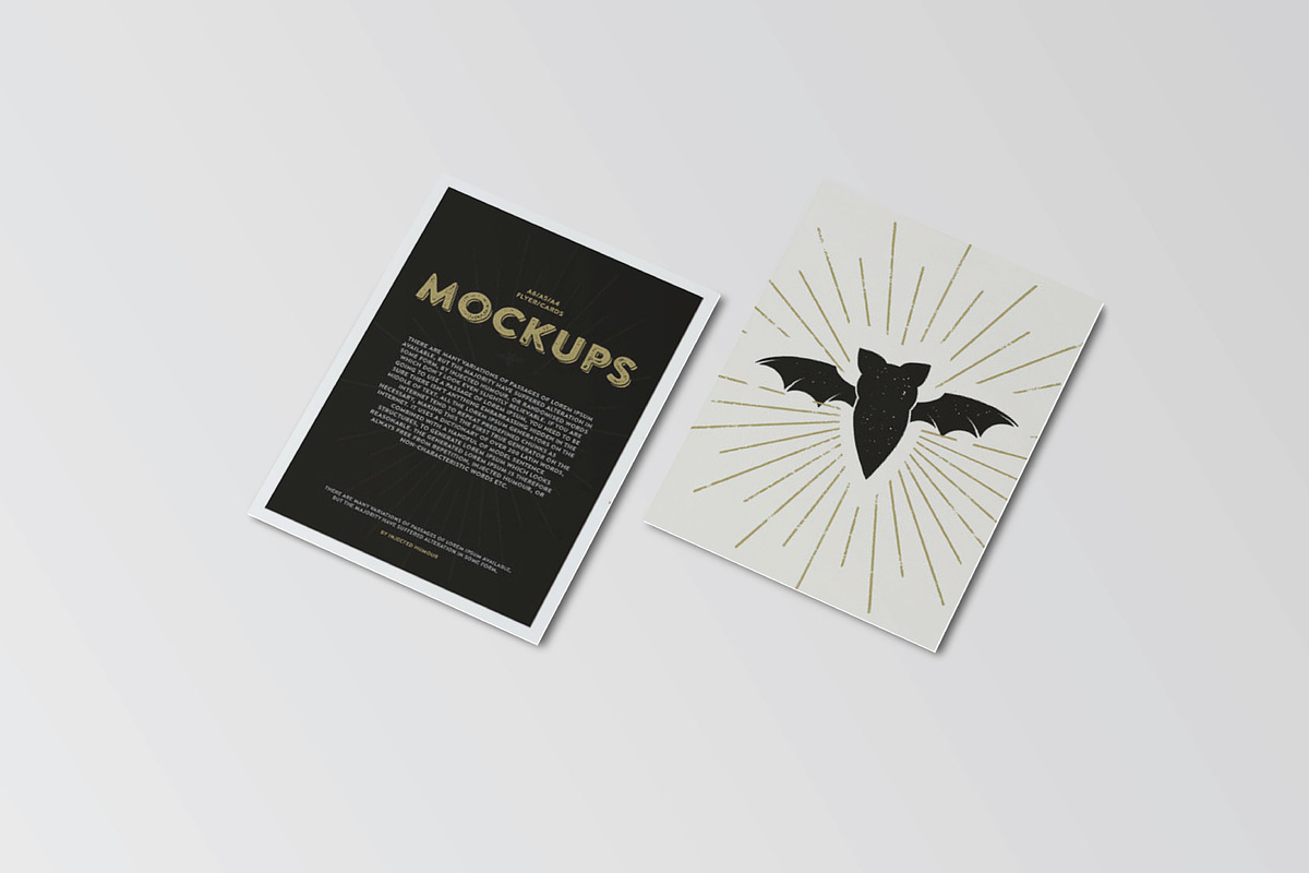 A6 Flyer / Postcard Mock-Up, a Print Template by Mockstore (Photo 9 of 11)