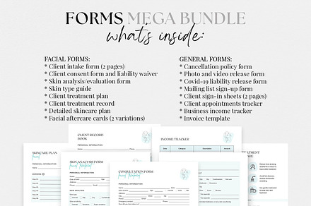Facial Consent Forms