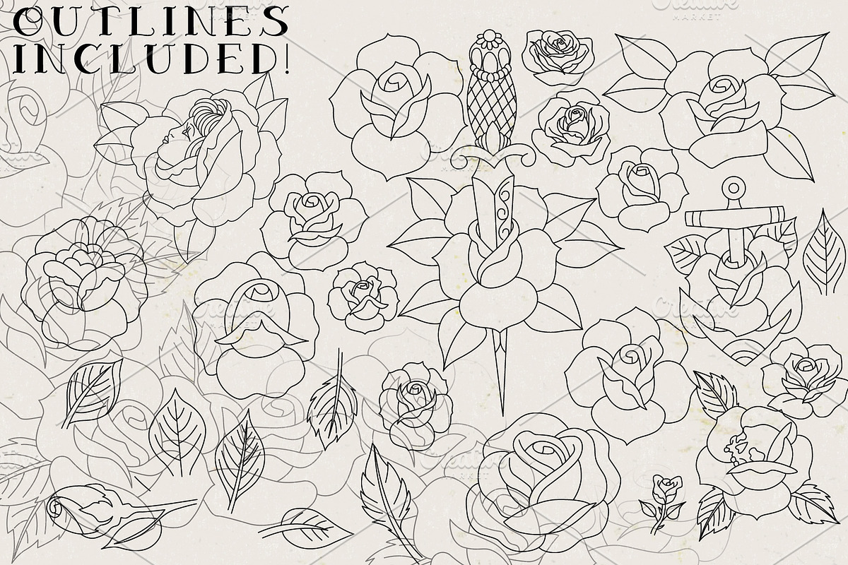 Tattoo Rose Extravaganza!!!, an Illustration by Aloha Bhava (Photo 4 of 5)