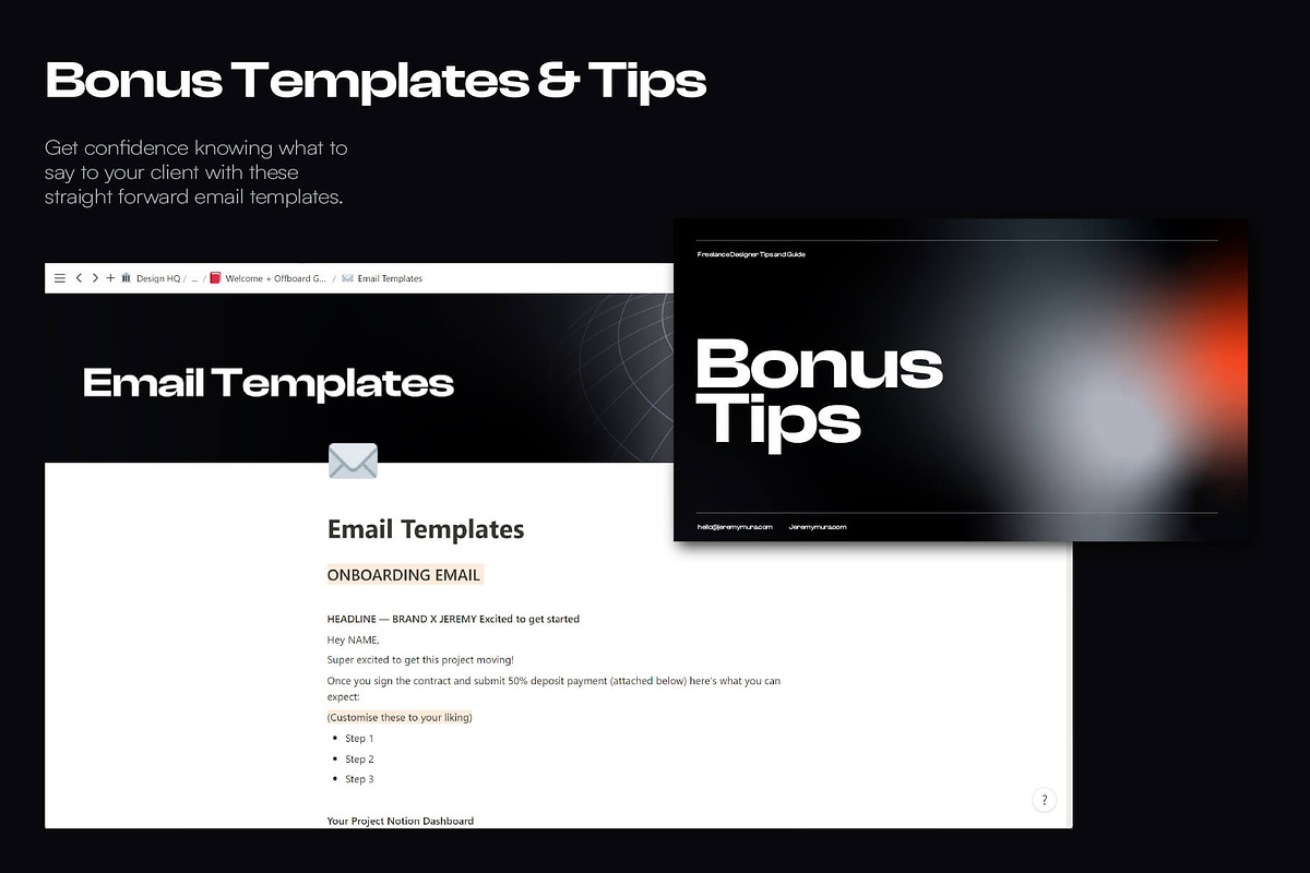 Client Welcome and Off-Board Guide, a Presentation Template by Jeremy Mura (Photo 3 of 4)