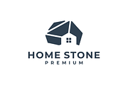 home stone geometry logo icon vector, a Branding & Logo Template by mouze_art (Thumbnail 2 of 3)