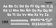 CMX, a Sans Serif Font by Ixipcalli (Thumbnail 5 of 6)