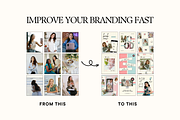 Green & Pink Instagram, a Social Media Template by Anna Design Studio (Thumbnail 9 of 11)