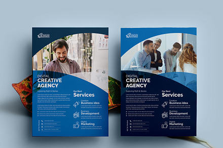 Clean Flyer Templates, a Flyer Template by Cristal Pioneer