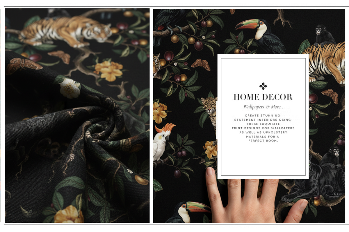 Vintage Tropical Jungle Pattern, a Pattern Graphic by Luiz da Rolt Grathwohl (Photo 16 of 17)