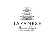 Minimal Japanese Temple Logo, a Branding & Logo Template by Buqancreative (Thumbnail 3 of 3)