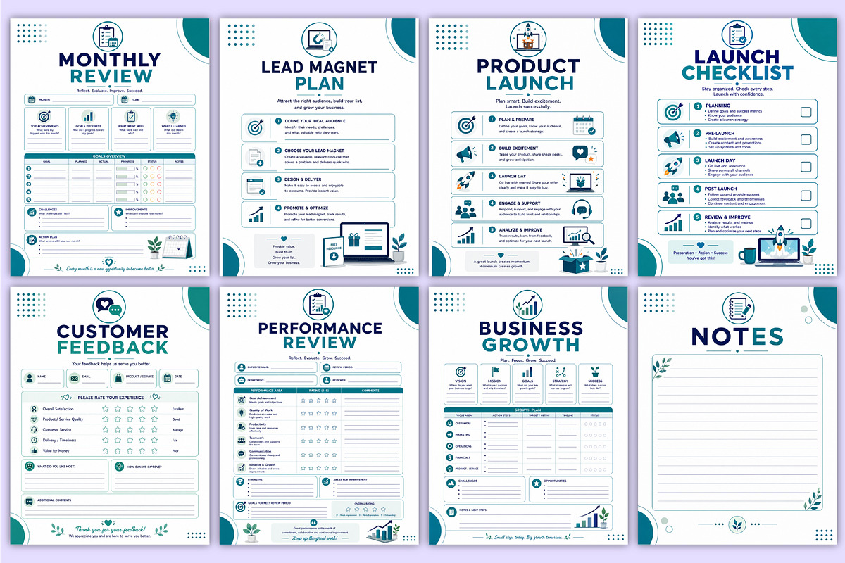 Make Money with Digital Products, a Stationery Template by Mustafiz (Photo 5 of 5)