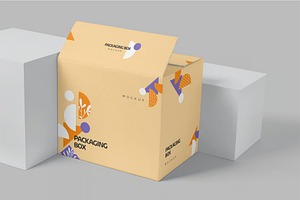 Packaging Box Mockup, a Packaging Mockup by megostudi0