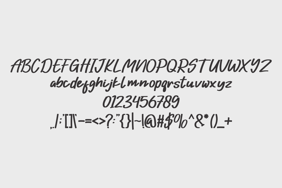 Harisa Wolly Handwritten Font., a Handwritten Font by VectorCraft (Photo 4 of 5)