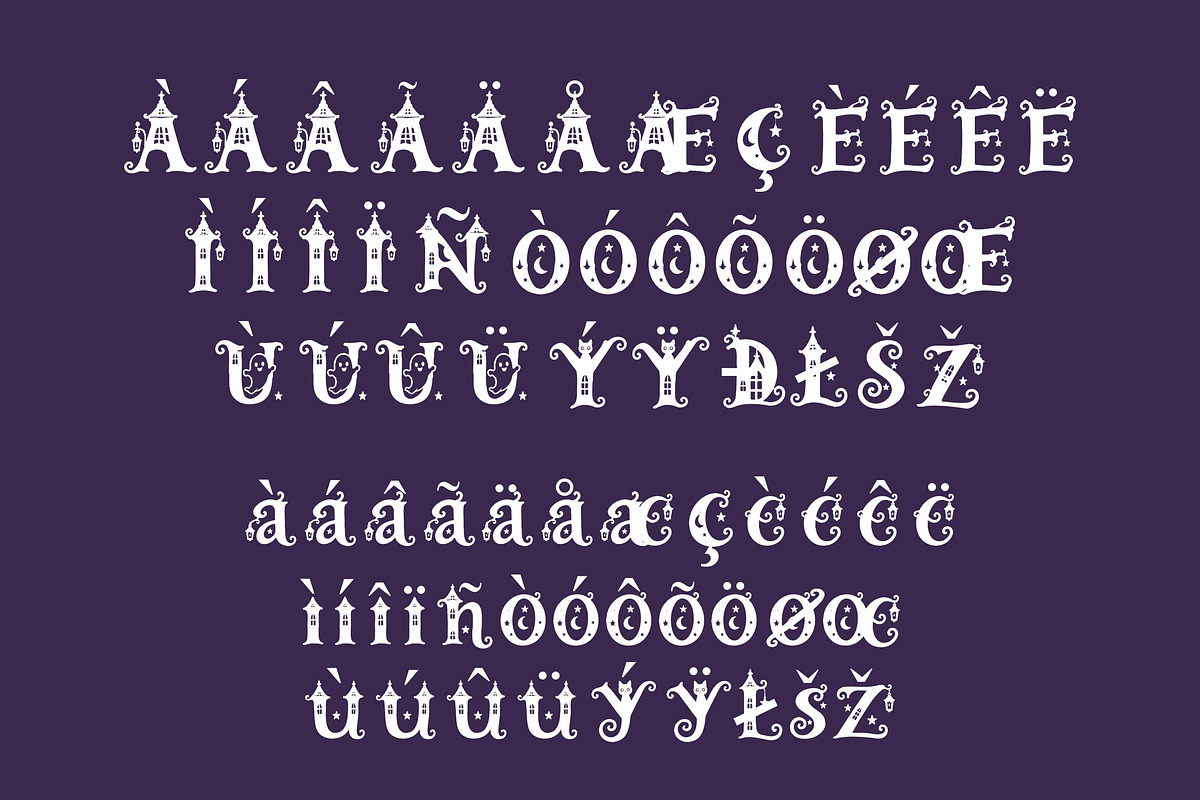 Midnight Mischief, a Symbol Font by Art StoreID (Photo 6 of 16)