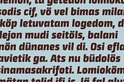 Neuron black italic, a Sans Serif Font by sergio (Thumbnail 2 of 3)