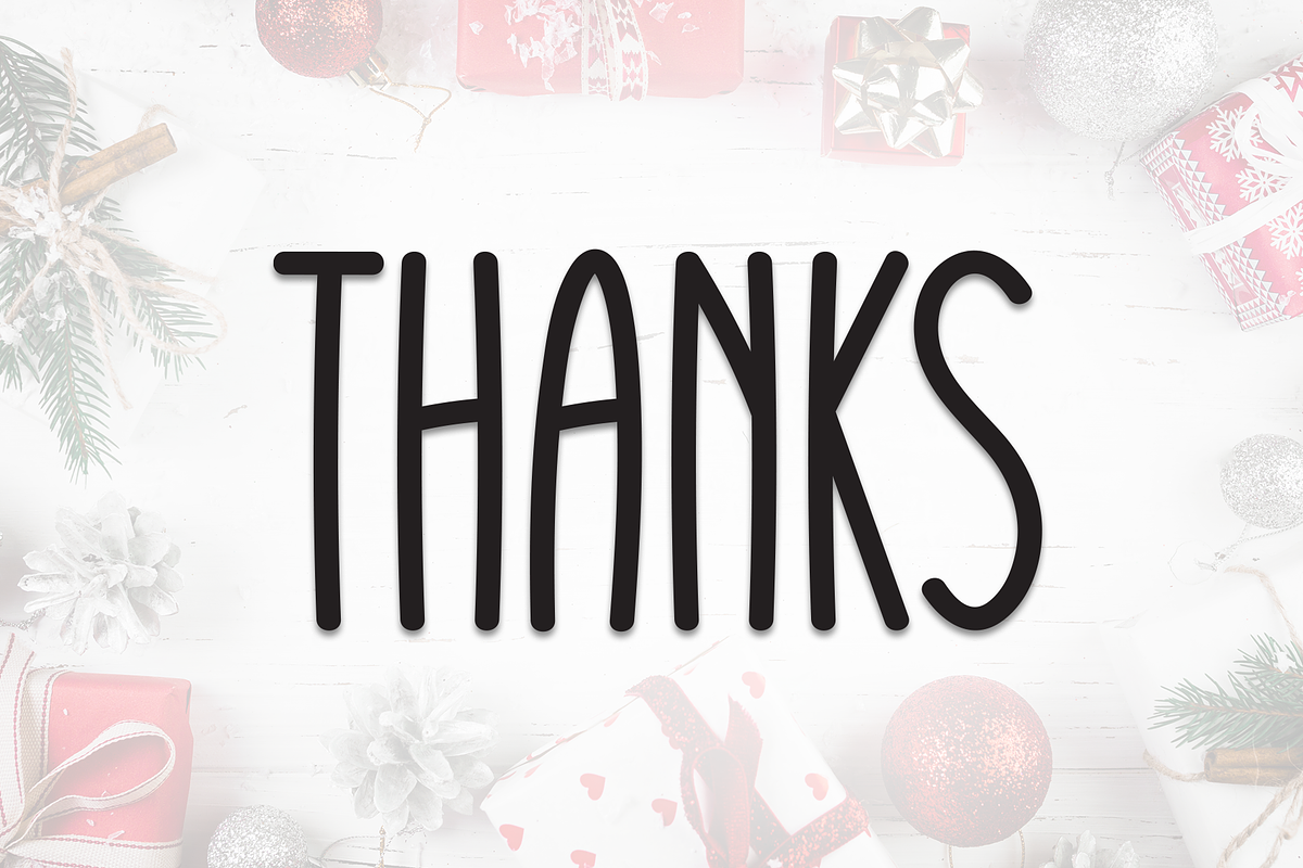 Charming Christmas | Script Font, a Script Font by Scratchones (Photo 8 of 8)
