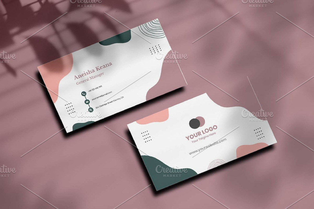 Business Card Template, a Social Media Template by fashionaddict (Photo 4 of 4)